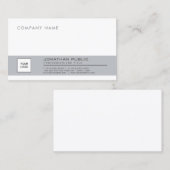 Carte De Visite Élégant Nettoyage De La Société Avec Votre Propre  (Devant / Derrière)