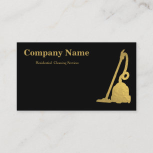 Carte De Visite Élégant nettoyage Parties scintillant Bokeh