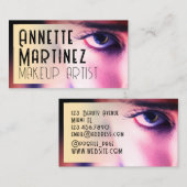 Carte De Visite Elégant oeil de beauté moderne (Devant / Derrière)