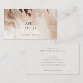 Carte De Visite Elégant Or Parties scintillant Agate Marbre Textur (Devant / Derrière)