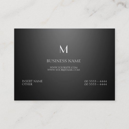 Carte De Visite Élégant parisien professionnel (Devant)