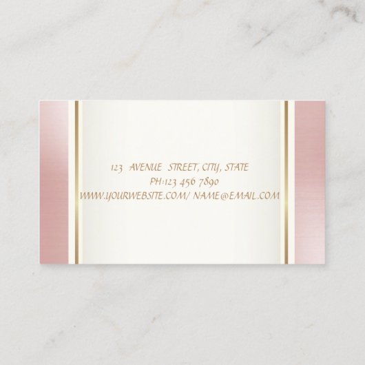 Carte De Visite Elégant Parties scintillant Cupcake Whisk (Dos)