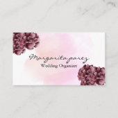 Carte De Visite Élégant personnalisé (Devant)