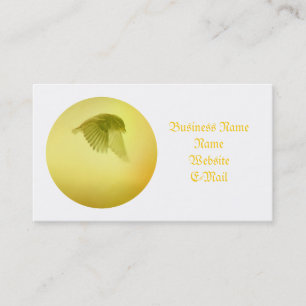 Carte De Visite Elégant Petit Oiseau