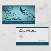 Carte de visite élégant (polyvalent) - "Avion " (Devant / Derrière)