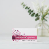 Carte de visite élégant (polyvalent) - "Barolo " (Debout devant)