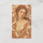 Carte De Visite Elegant Portrait Fine Arts Gallery  (Devant)