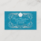 Carte De Visite Élégant pot en cristal (Devant)