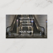 Carte de visite élégant pour les experts de l'esca (Dos)