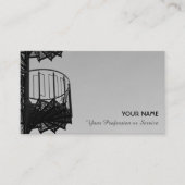 Carte de visite élégant pour les experts de l'esca (Devant)