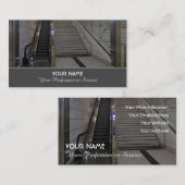 Carte de visite élégant pour les experts de l'esca (Devant / Derrière)