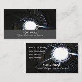 Carte de visite élégant pour les experts de l'esca (Devant / Derrière)