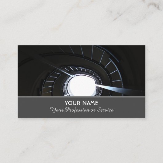 Carte de visite élégant pour les experts de l'esca (Devant)