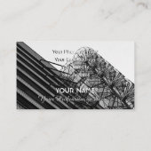 Carte de visite élégant pour les experts de l'esca (Dos)