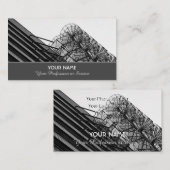 Carte de visite élégant pour les experts de l'esca (Devant / Derrière)