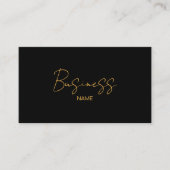 Carte de visite élégant - Premium & Minimal | DP7 (Devant)