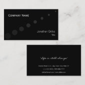 Carte De Visite Élégant| Professionnel (Devant / Derrière)