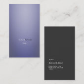 Carte De Visite Élégant professionnel (Devant / Derrière)