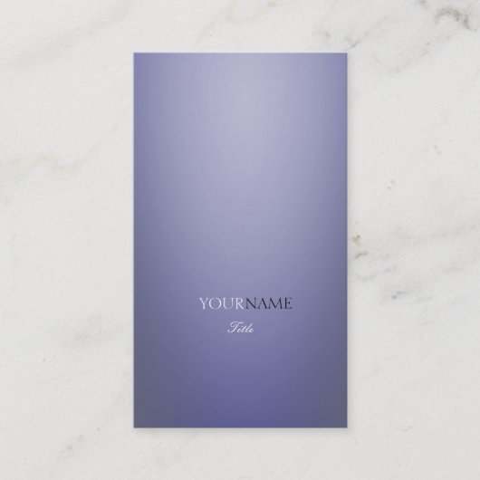 Carte De Visite Élégant professionnel (Devant)