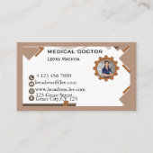 Carte De Visite Élégant Professionnel (Devant)