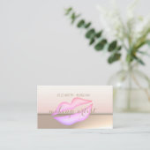 Carte De Visite Élégant Professionnel Chic, Lèvres (Debout devant)