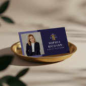 Carte De Visite Élégant professionnel de la justice Échelle juridi