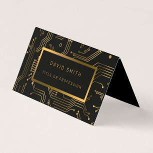 Carte De Visite Élégant professionnel de luxe