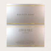 Carte De Visite Élégant Professionnel Excellent Modèle moderne (Intérieur déplié)