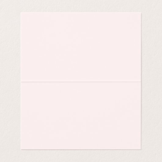Carte De Visite Élégant professionnel moderne Blush Pink plié (Intérieur déplié)