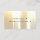 Carte De Visite Élégant professionnel moderne, Diamants, Lotus (Dos)