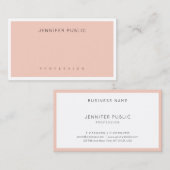 Carte De Visite Élégant Professionnel Moderne Simple Sophistiqué (Devant / Derrière)