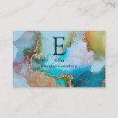 Carte De Visite Élégant Professionnel Personnalisé (Dos)