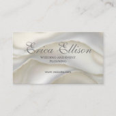 Carte De Visite Elégant professionnel QR Code Pearl (Devant)