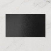 Carte De Visite Elégant Rouge gris moderne Impressionnant tendance (Dos)