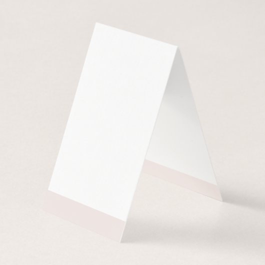 Carte De Visite Élégant Script de calligraphie Professionnel Moder (Dos)