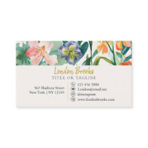 Élégant script floral or | Médias sociaux