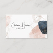 Carte De Visite Élégant Script moderne (Devant)