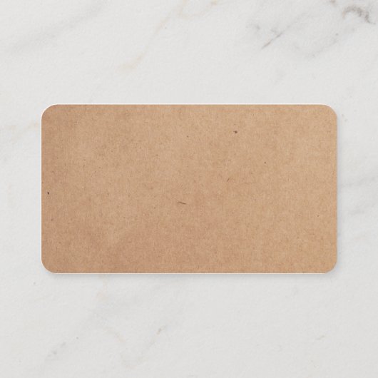 Carte De Visite Élégant simple Carton blanc Consultant (Dos)