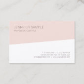 Carte De Visite Élégant Simple Professionnel Modèle moderne tendan (Devant)