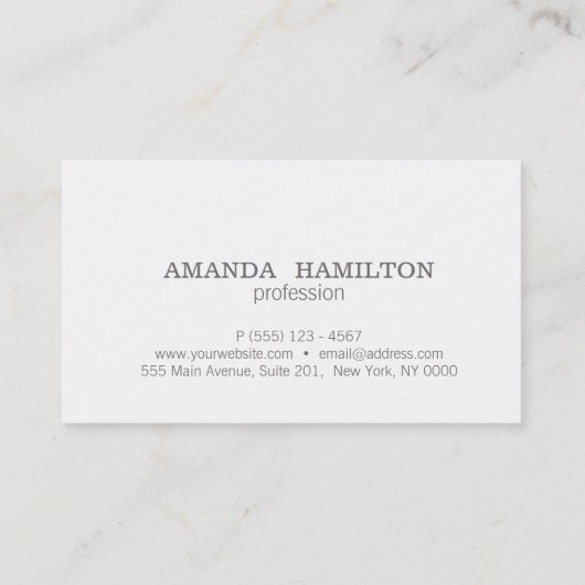 Carte De Visite Élégant sophistiqué lumière PARTIES SCINTILLANT RO (Dos)