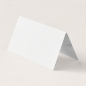 Carte De Visite Élégant style contemporain moderne gris rouge (Dos)