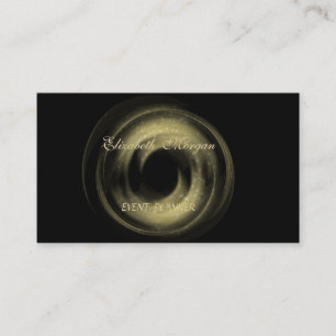 Carte De Visite Élégant Style Professionnel - Noir