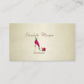 Carte De Visite Élégant Style Professionnel - Talon (Devant)