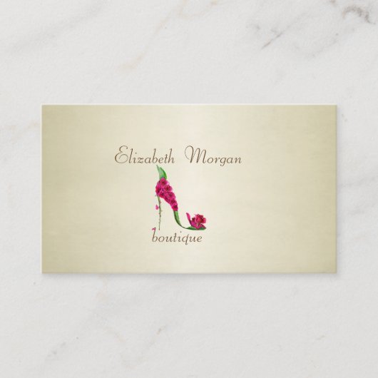 Carte De Visite Élégant Style Proffesional -Talon (Devant)