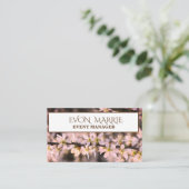 Carte de visite élégant stylis (Debout devant)