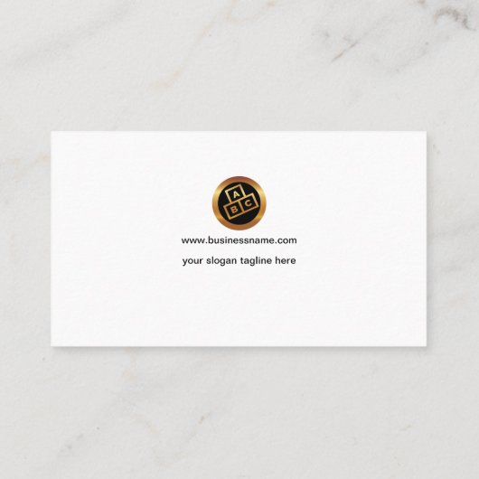 Carte De Visite Élégant Translucide Black Line PR (Dos)