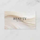 Carte De Visite Elégant, vagues, salon, (Devant)