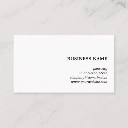 Carte De Visite Élégant vert clair Faux Gold Line Consultant (Dos)