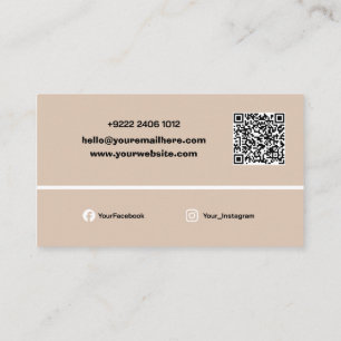 Carte De Visite Elégant wedding planner professionnel