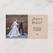 Carte De Visite Elégant wedding planner professionnel (Devant)